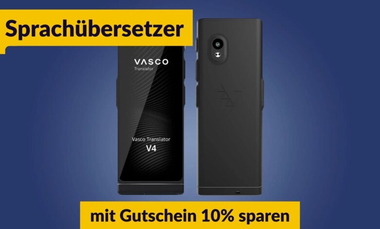 Lebenslang gratis übersetzen noch kurze Zeit günstiger: Gutschein für Vasco Electronics V4 Test: Vasco Translator V4 (1)